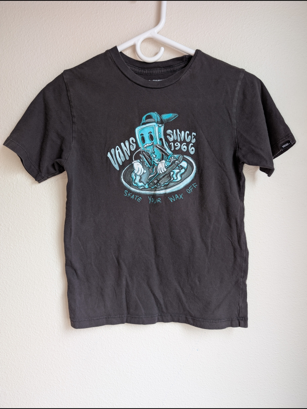 Vans "Skate Your Wax Off" Shirt Boys Size Small